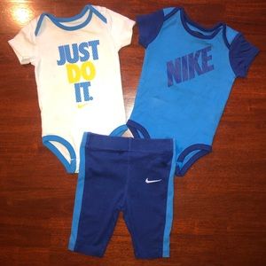 3-6 Months NIKE Just Do It Matching Outfit
